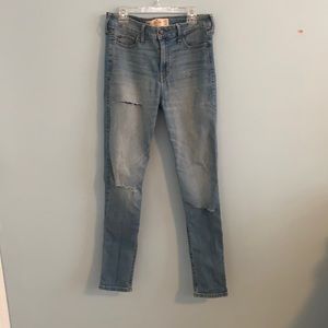 Hollister high rise super skinny jeans